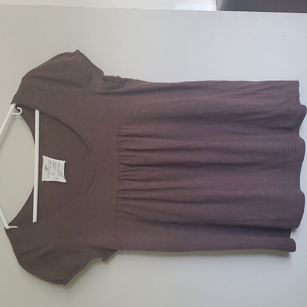 Energie Brown Short Sleeve Tee